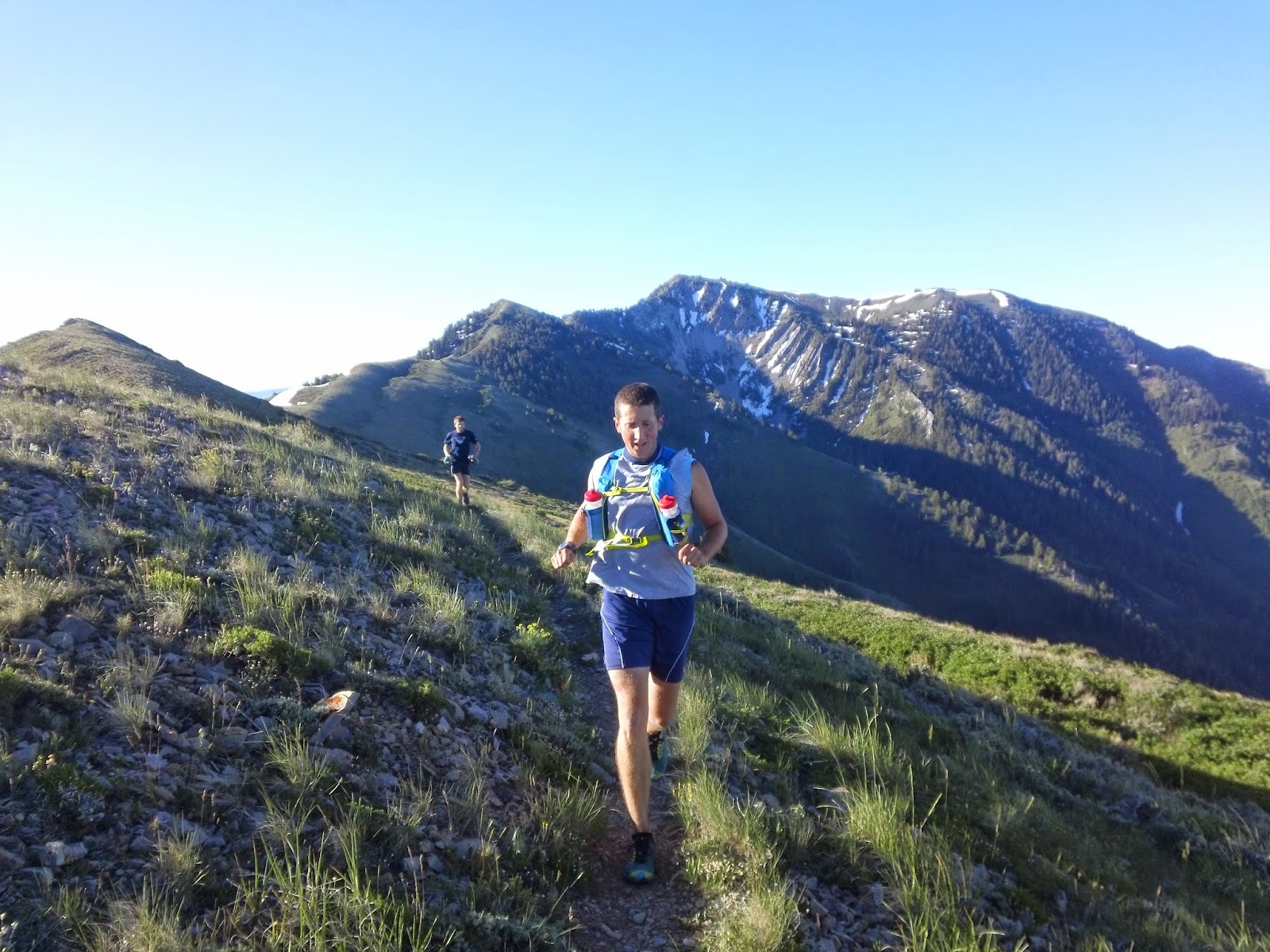 He's a Trailrunner, She's a Photographer Logan Peak Trail Race The