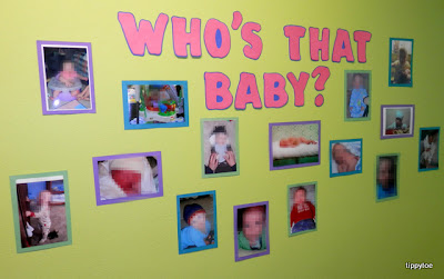 Tippytoe Crafts: Baby Bulletin Board