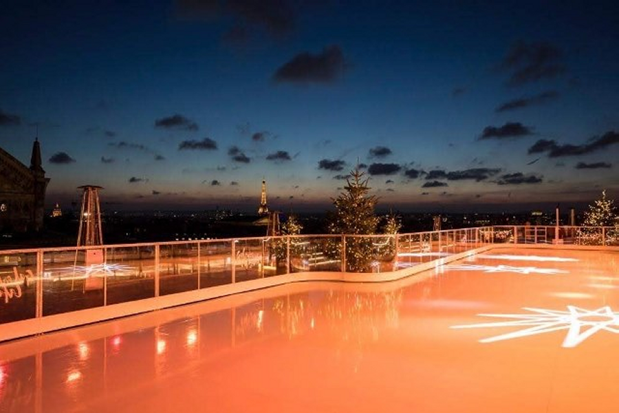 Mega Roller Skate Park Cinco PISTAS DE PATINAÇÃO EM PARIS. Five