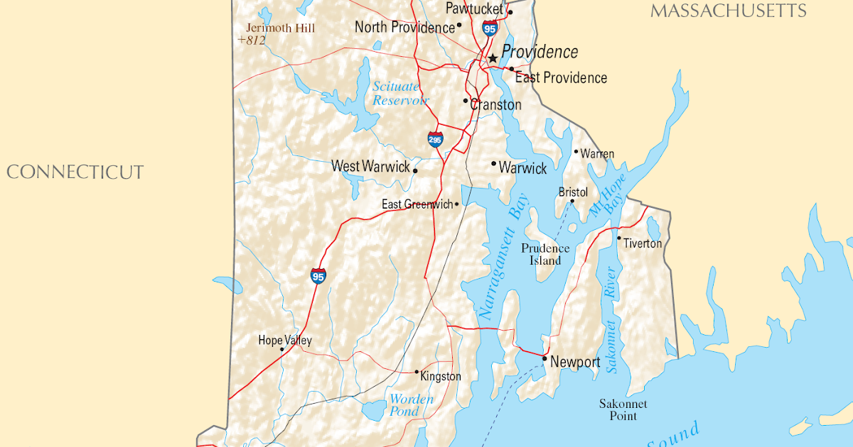 USA Rhode Island State's Name Change Political Geography Now