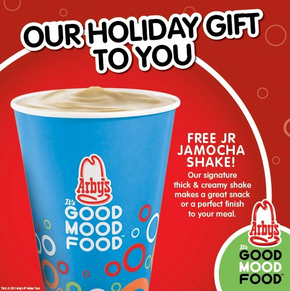 $impli$tic $avings: Arby's: FREE Jr Jamocha Shake!