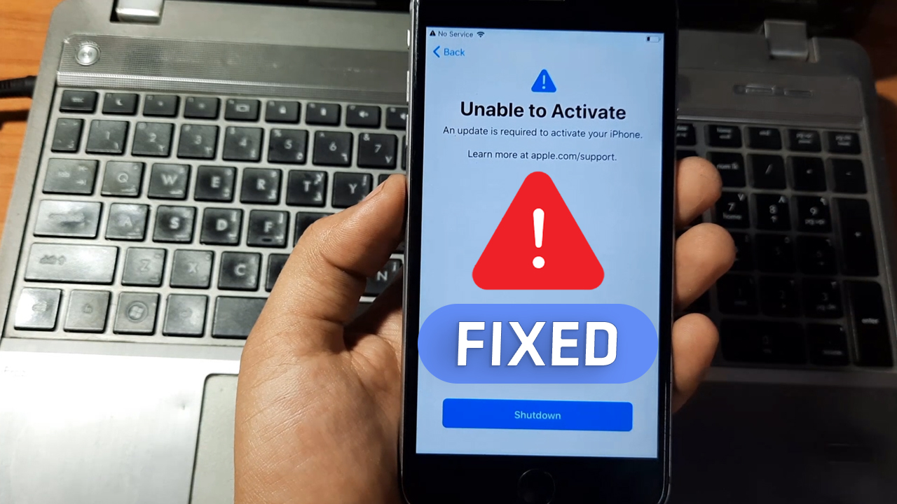 How to Fix Unable to Activate iPhone 6,6s,6+/7,7+/8,8+ | Activation