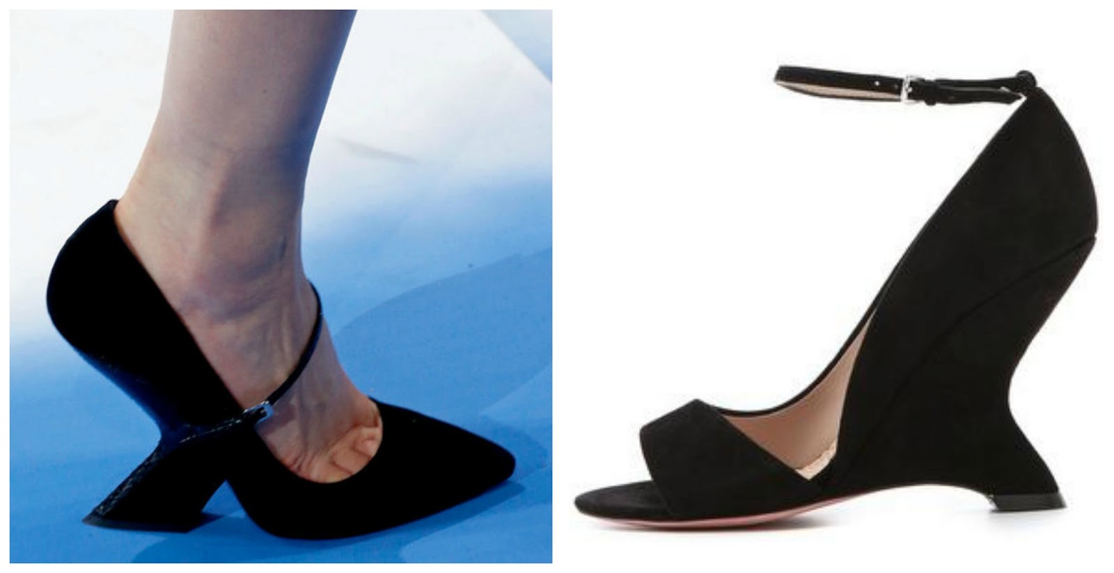 THE FASHIONARIUM Coincidence Sculpted Shoes