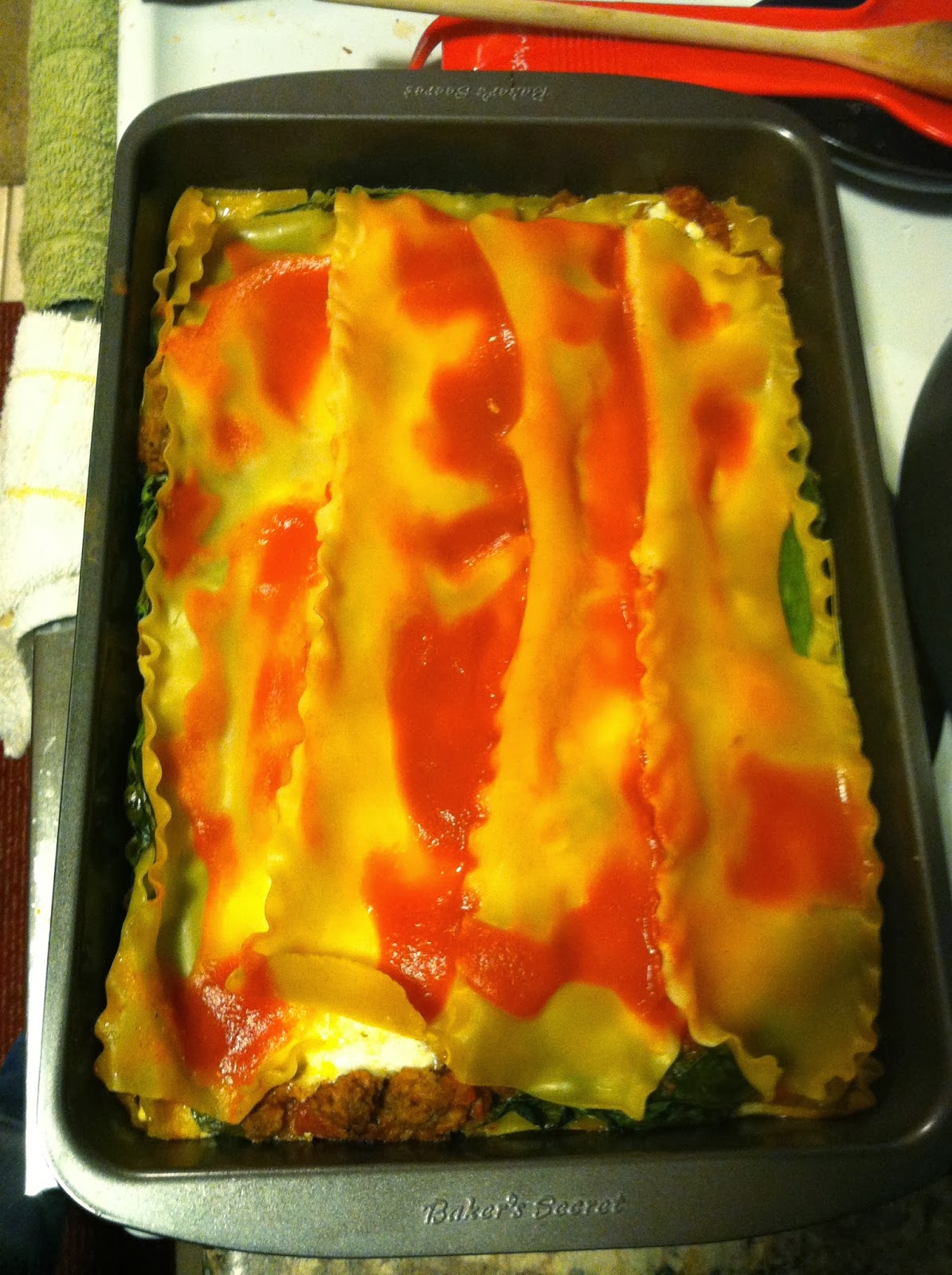 Budget Epicurean: Sneaky healthy lasagna