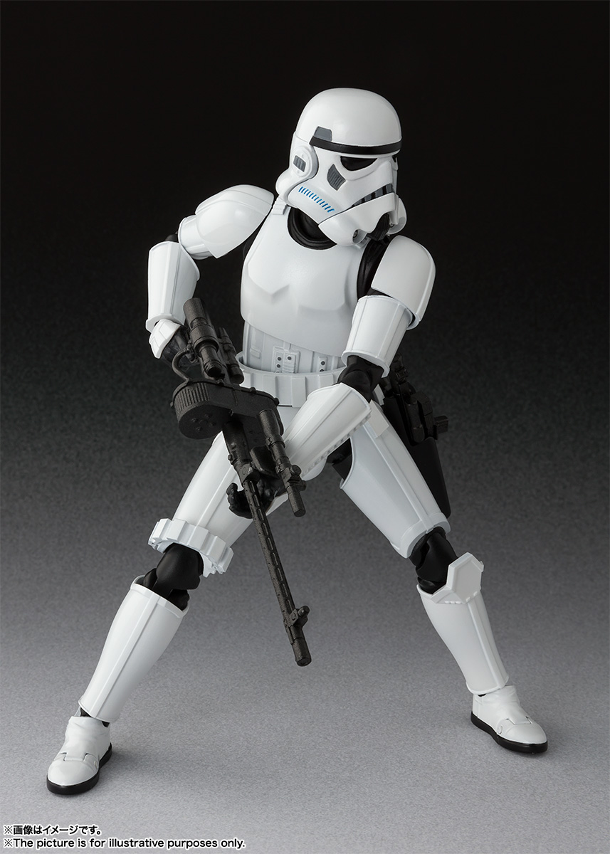 Figurine S.H.Figuarts Stormtrooper Star Wars Un Nouvel Espoir - Bandai Spirits Japon 2024, 15cm