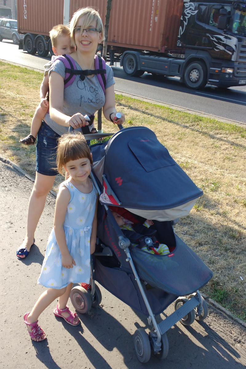 Ja w trasie - jeszcze z 3 dzieci aktywność fizyczna młodej mamy