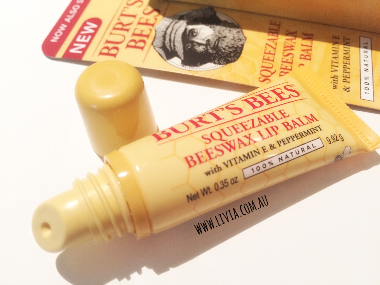 Burt's Bees Squeezable Beeswax Lip Balm