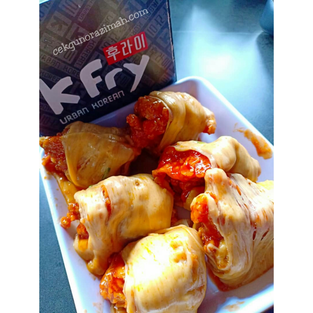 KFry Urban Korean, mesti singgah jika anda peminat makanan korea