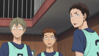 ハイキュー!! アニメ 2期9話 | 木葉秋紀 猿杙大和 小見春樹 | HAIKYU!! 梟谷学園グループ 合同合宿
