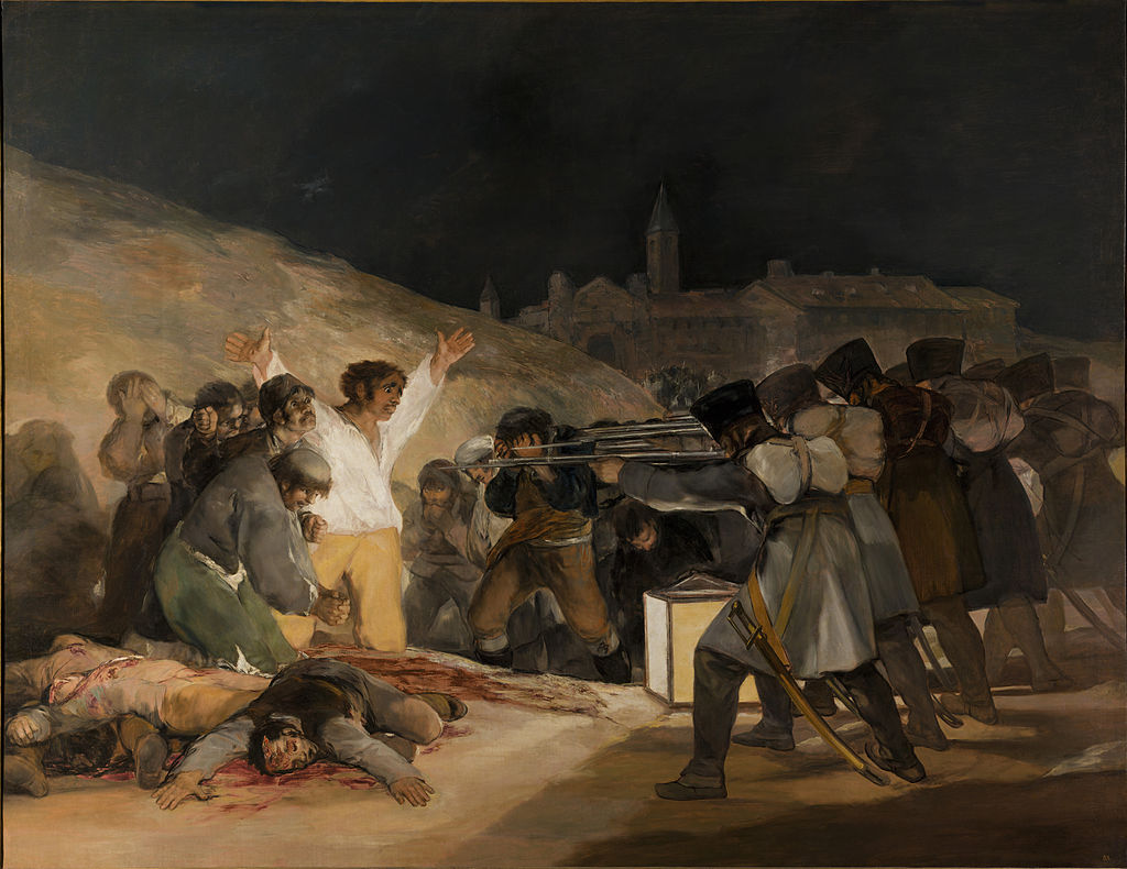 Os fusilamentos do tres de Maio 1814