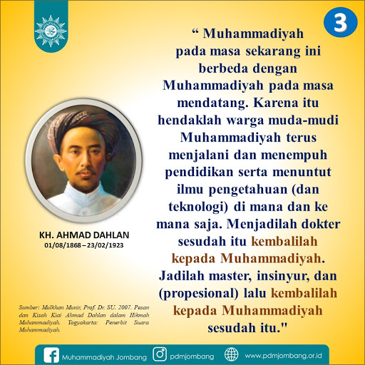 Pesan-pesan KH. Ahmad Dahlan