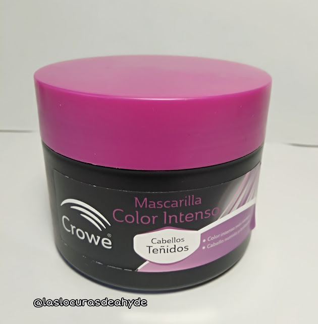 mascarilla para pelos teñidos de la marca Crowe