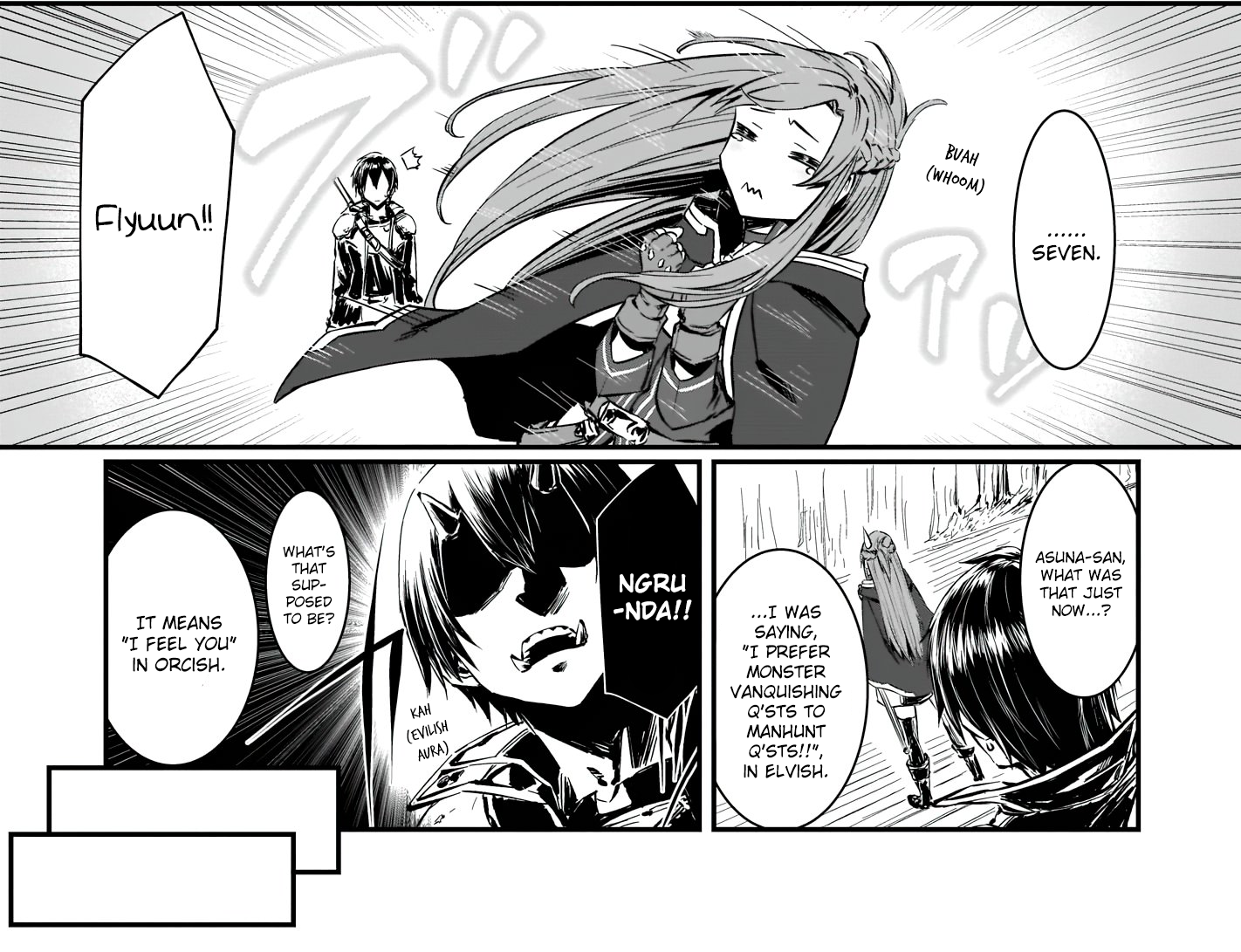 Sword Art Online: Progressive - Ougonritsu no Canon Manga