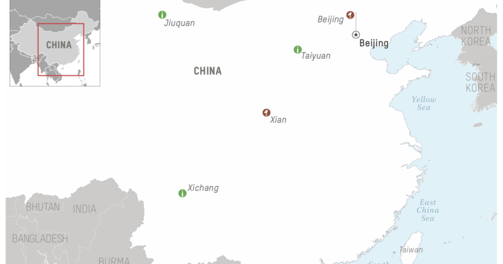 Tamerlane's Thoughts: China's four rocket launch sites