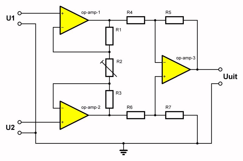 Elektronicahobby blog van Jos Verstraten (610 artikelen) Schakelingen verschilversterkers