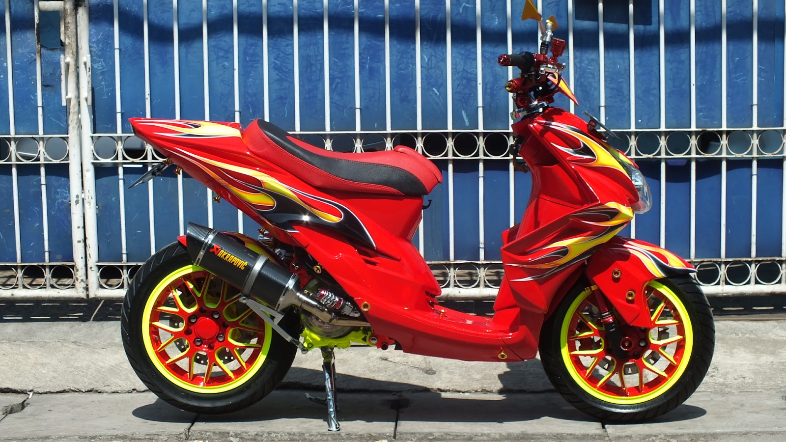 Modifikasi JOK MOTOR: JOK YAMAHA MIO SOUL Model SINGLE SITTER Pesanan