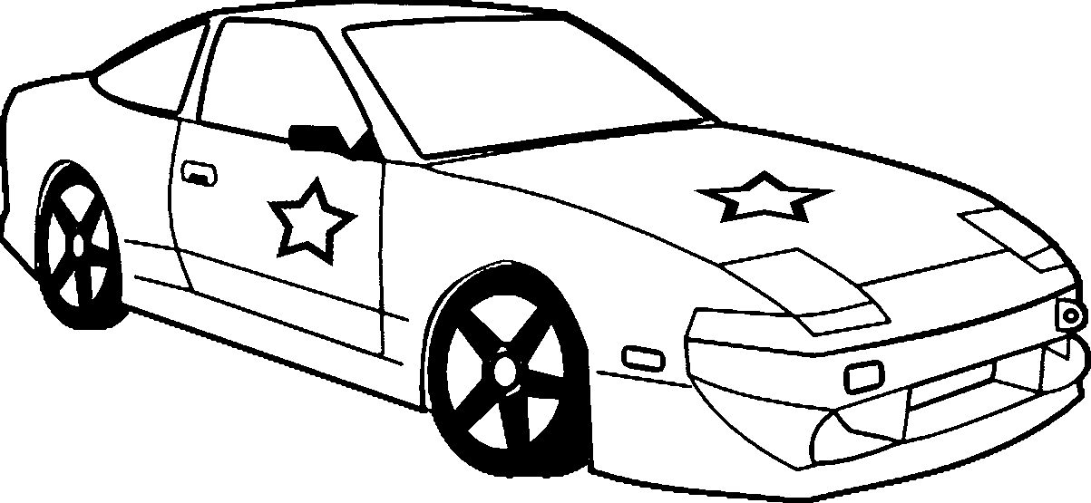 Police Car Coloring Games Collection Images