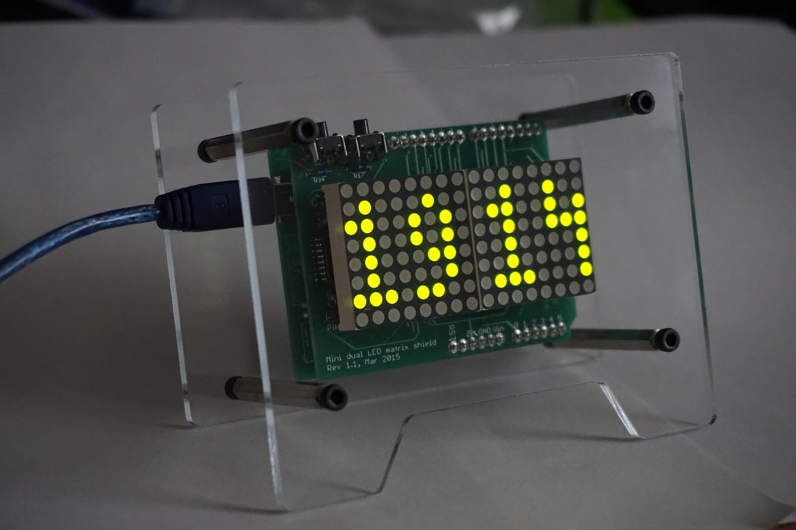 Wise time with Arduino: March 2016