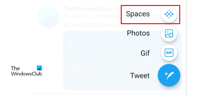 Twitter Space를 시작하고 사용하세요.