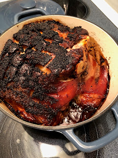 cooked pork shoulder