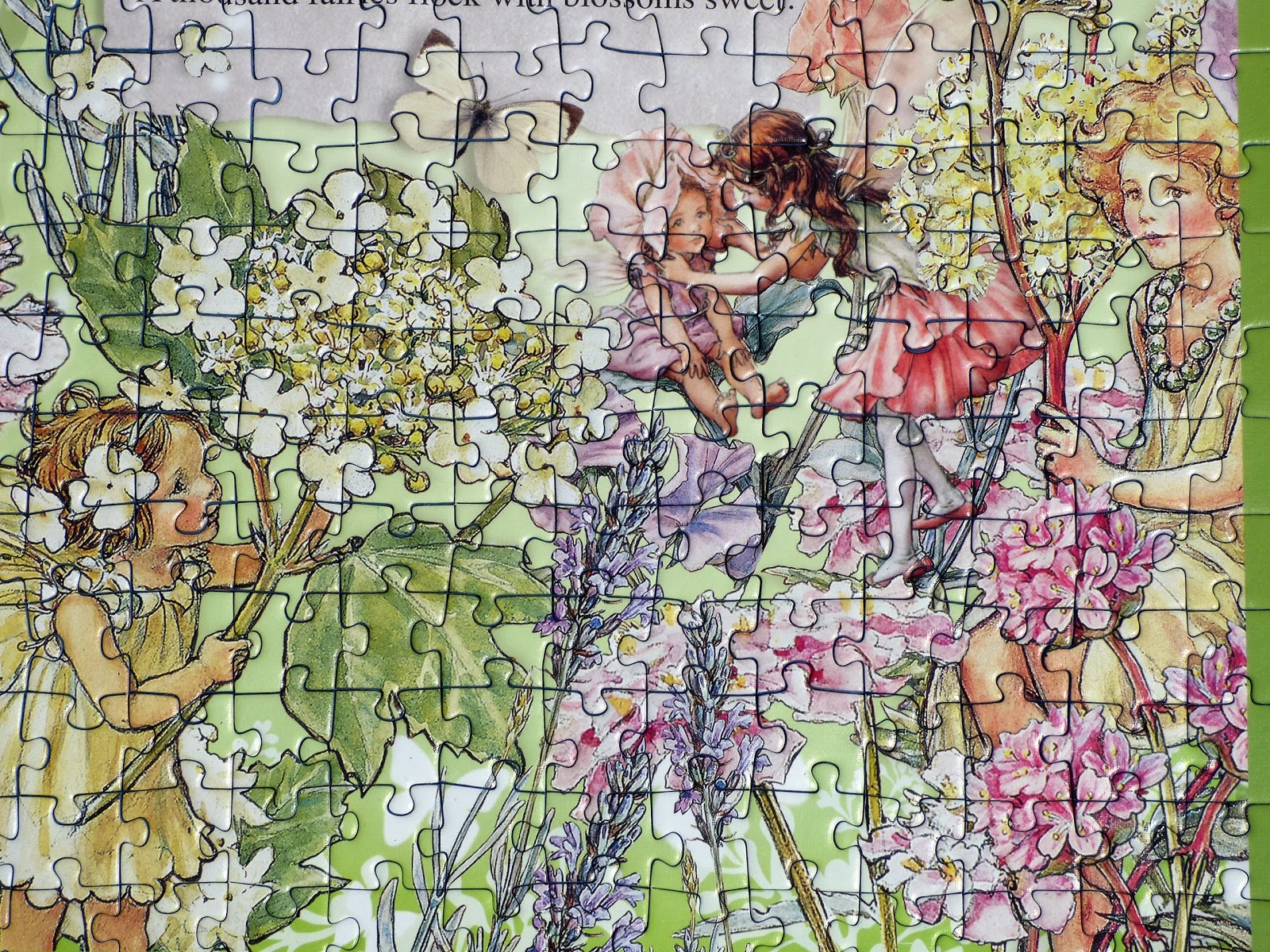 Chez Maximka Flower Fairies 500 piece jigsaw puzzle from Ravensburger