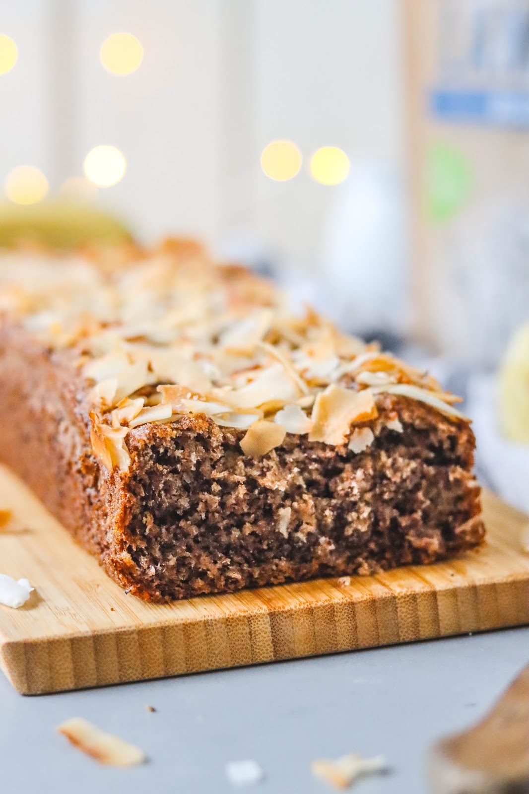 Banana kruh s kokosom