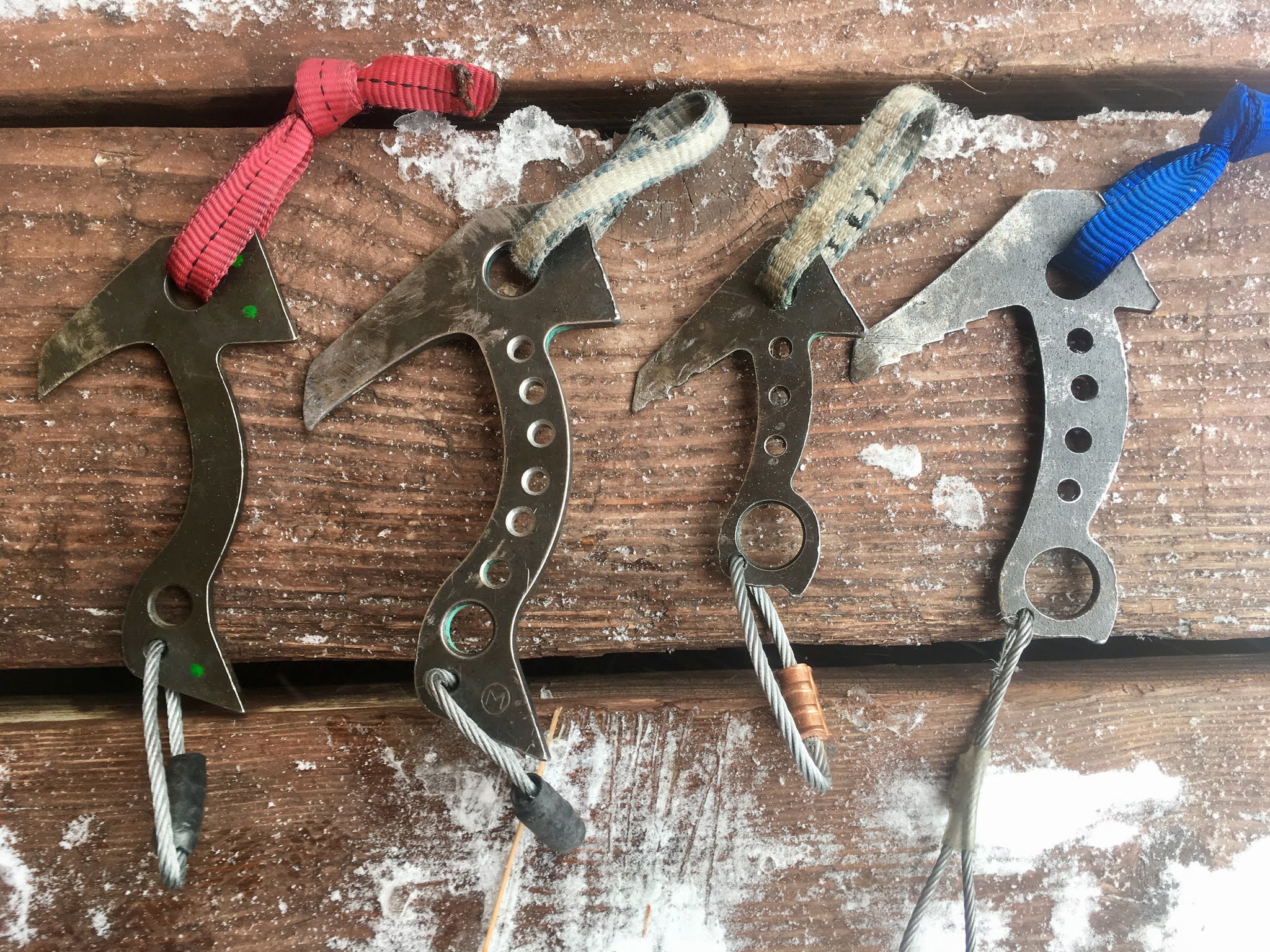 Pitons For Sierra Winter Climbing