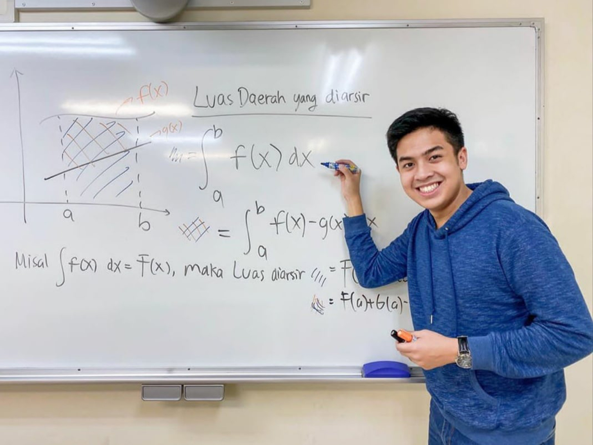 YouTuber keren Jerome Polin Jerome Polin Ngajar matemattika