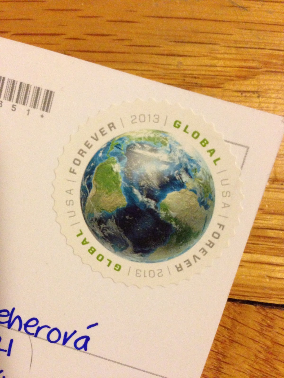 Global Forever Stamp The Postman Loves Me