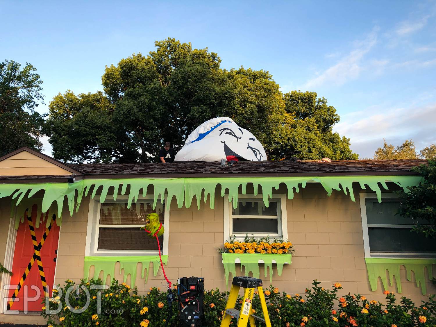 Epbot Our Ghostbusters Halloween Decorations Full Reveal