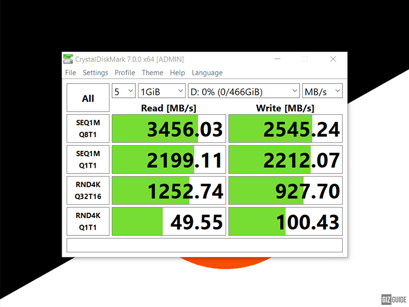 Kingston KC2500 SSD benchmark Kingston KC2500 SSD benchmark
