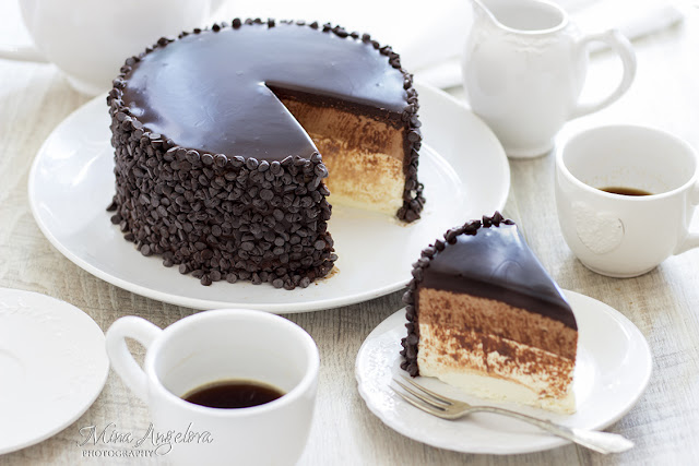 Angellove�s Cooking Шоколадова мус торта „Черно и бяло