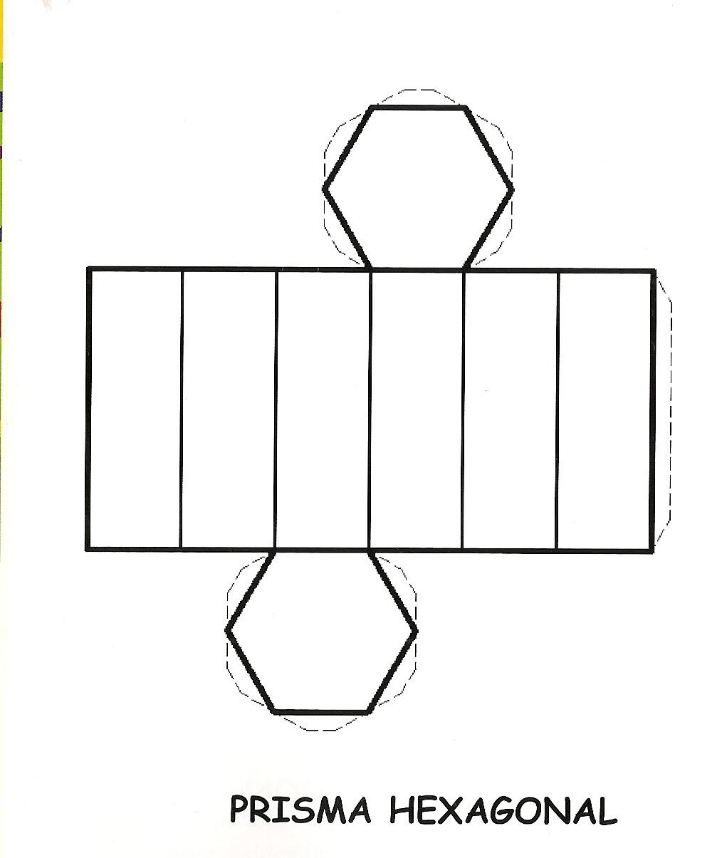 Prisma Hexagonal Cilindro Cuerpos Geometricos Para Ar - vrogue.co