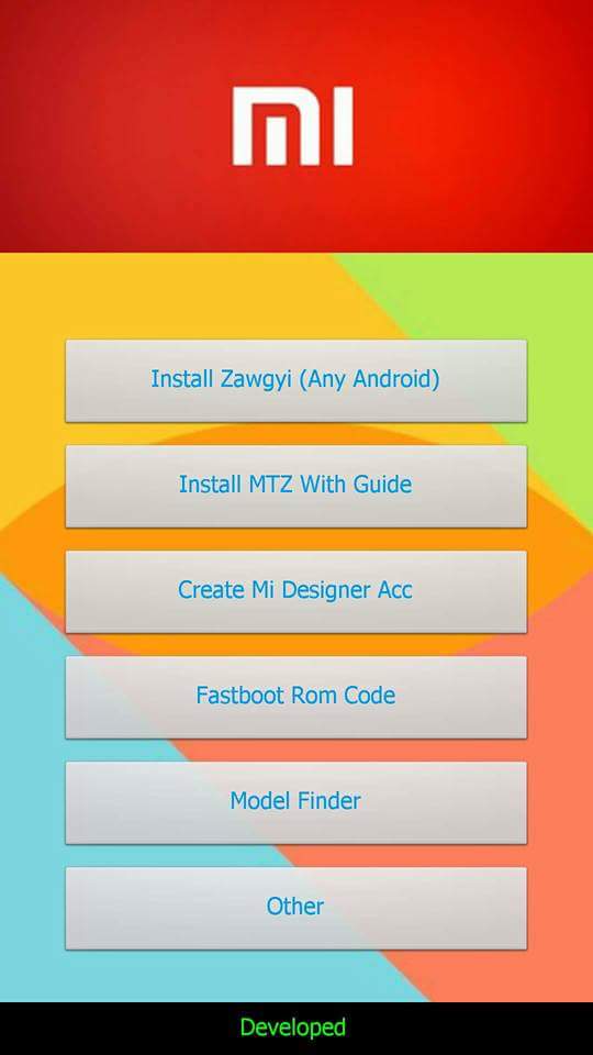 Mi Tool Application for Xiaomi Device Today's Mobile Training