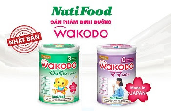 Sữa Nhật cho bé đến từ hãng Wakodo