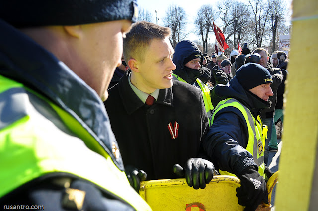 16. marts leģionāri gājiens Rīga Riga March 16