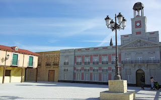 Reproducción de La Plaza Mayor y La Puerta del Sol, Parque Europa