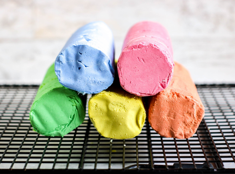 How to Make Sidewalk Chalk Recipe Messy Little Monster