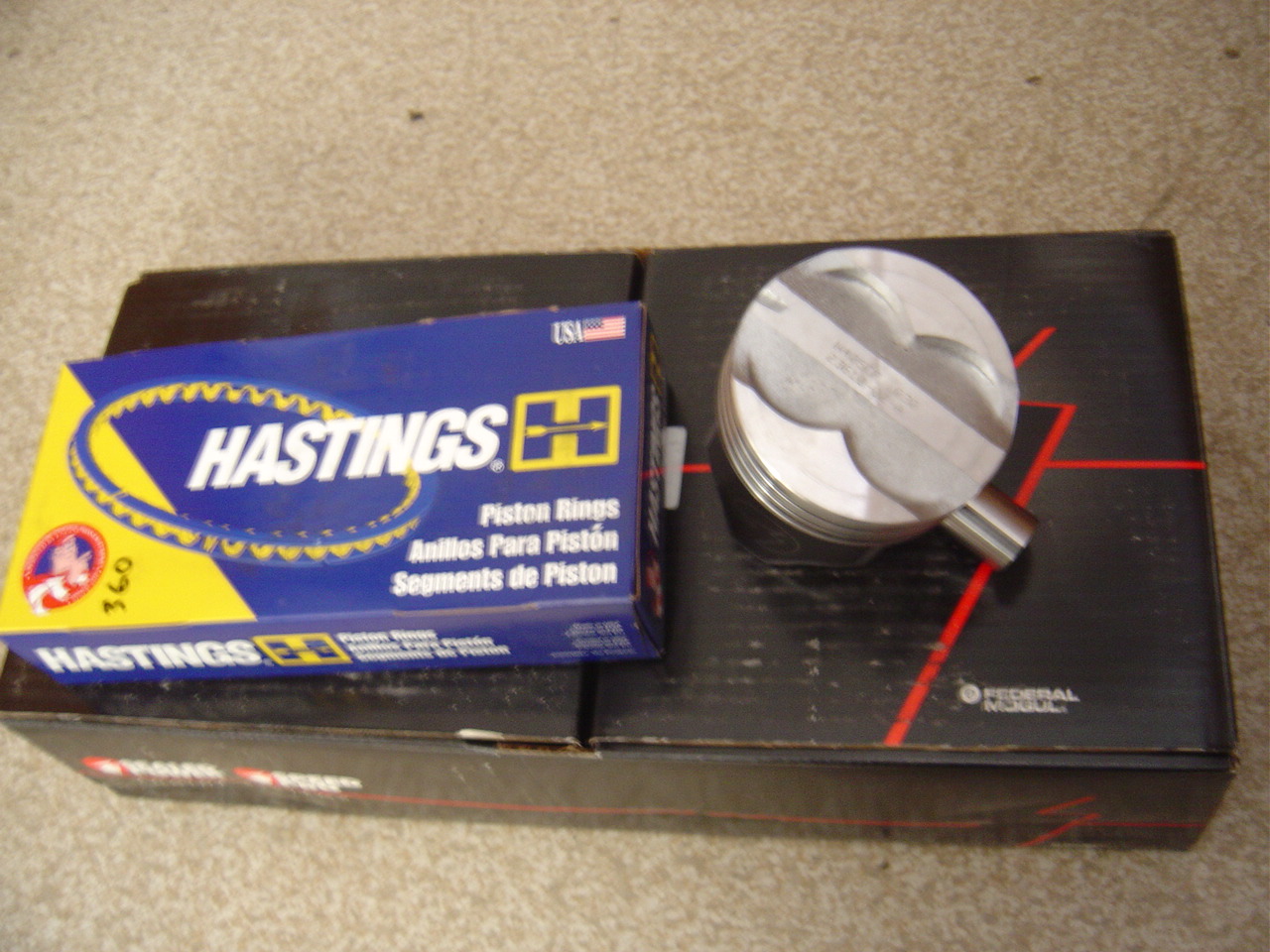 Al's Rapid Transit: New Speed Pro .030 360 Pistons and Rings $199.99