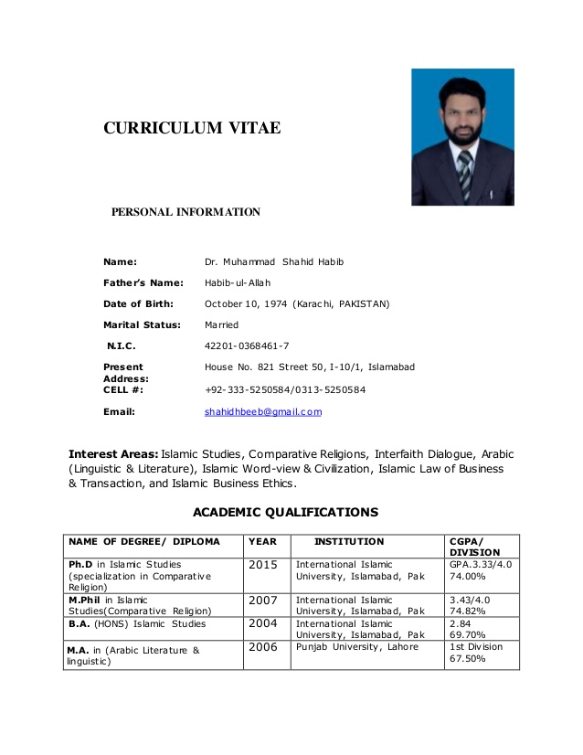 Curriculum Vitae Meaning In Urdu Birthday Letter