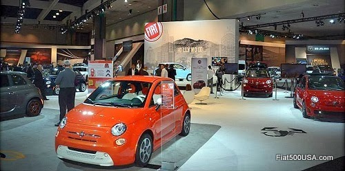 Fiat at the 2013 LA Auto Show