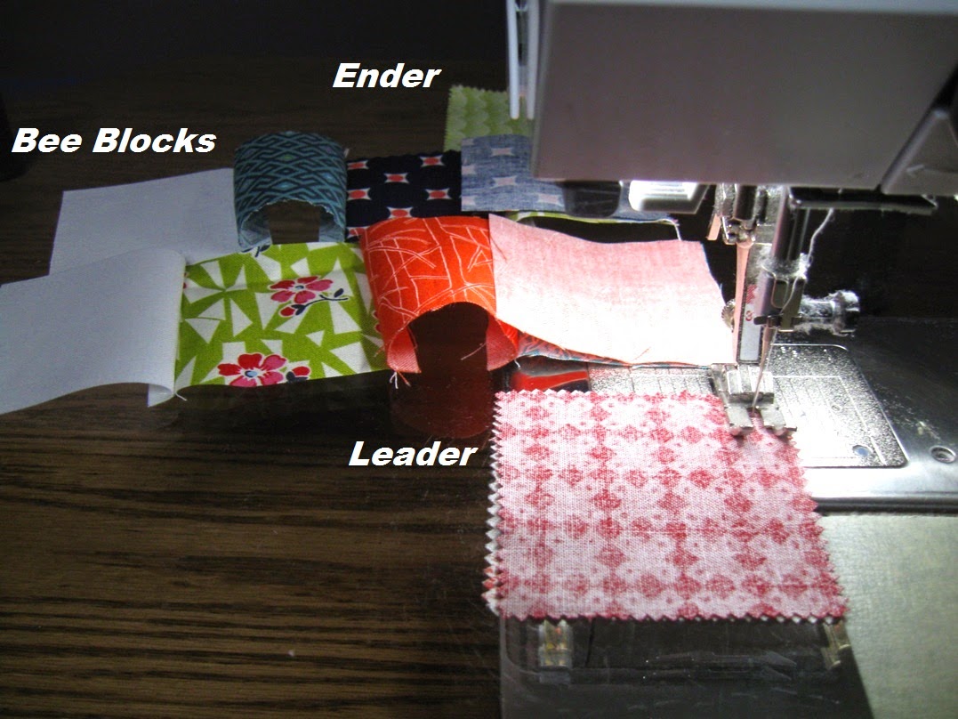 Happy Quilting Leaders and Enders