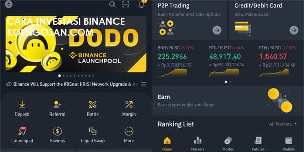 cara daftar binance daftar trading binance