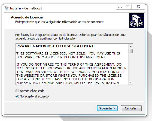 PGWare GameBoost 3.1 PC (Aumenta el Rendimiento de tus Juegos)