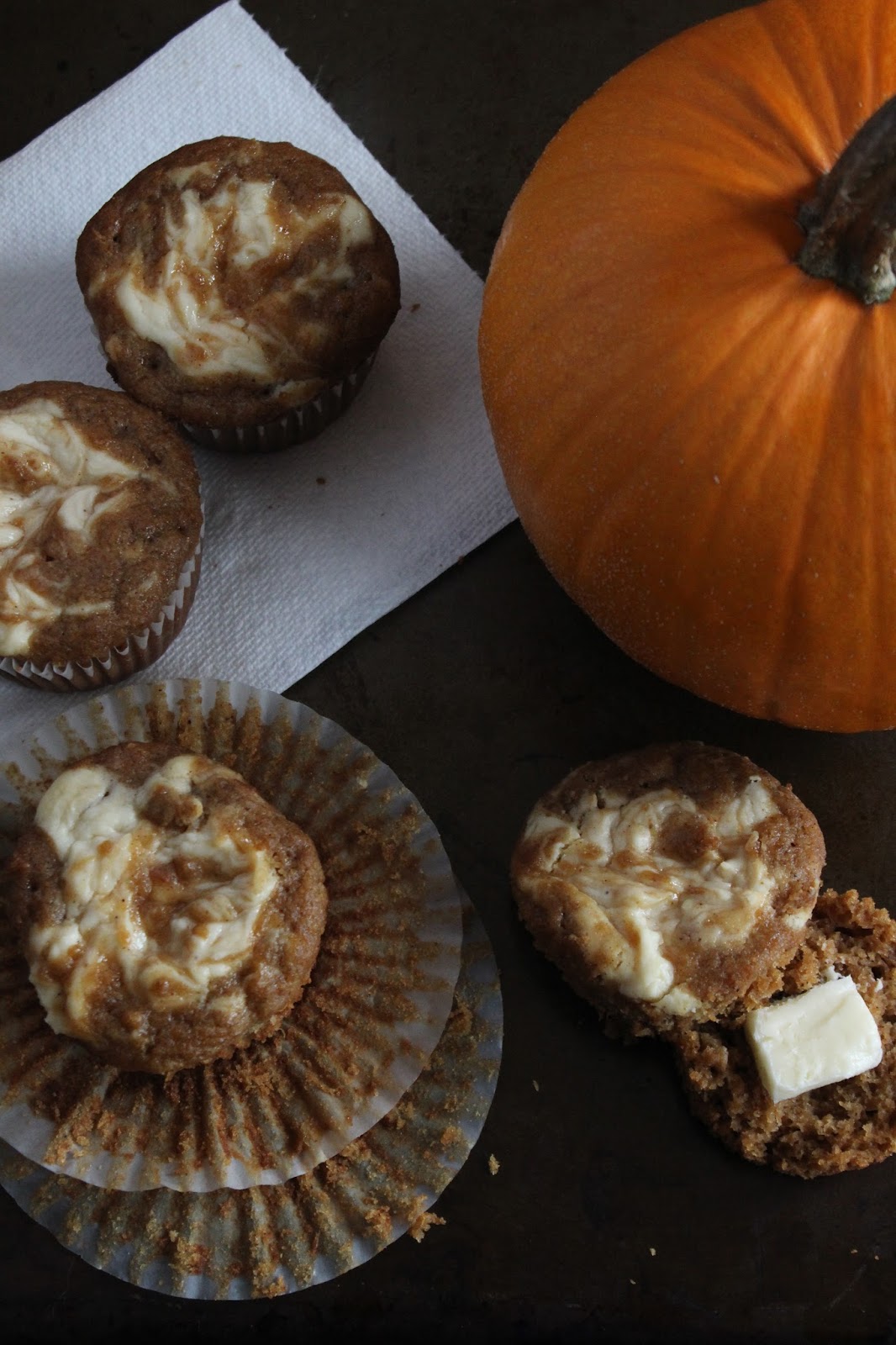 Gluten Free Pumpkin Cream Cheese Swirl Muffins Healthy For Good