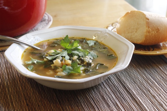 Sprout.: Thanksgiving Detox/Beans & Greens Soup