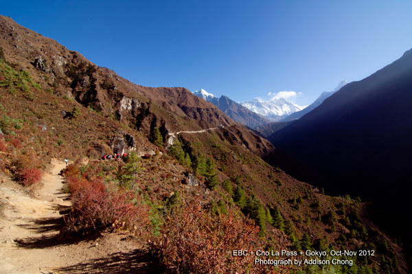 Namche Bazaar to Tengboche Namche Bazaar to Tengboche