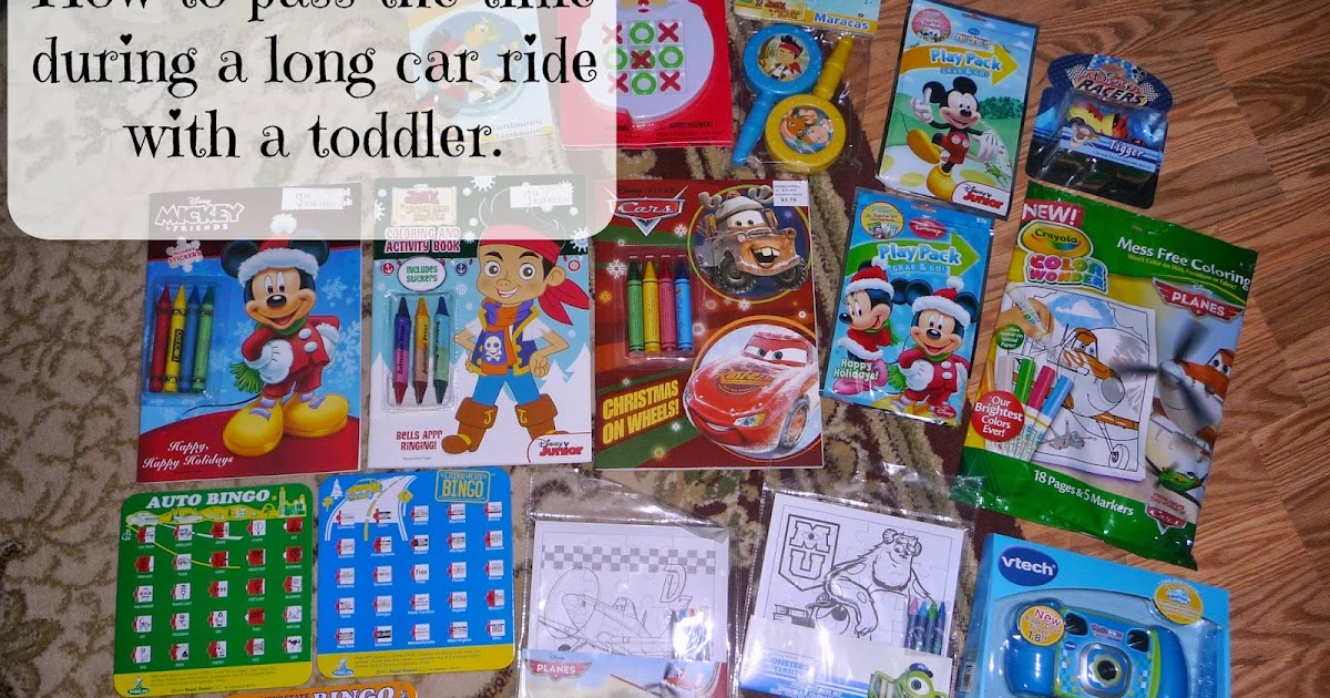 How to pass the time during a long car ride with a toddler Gigglebox