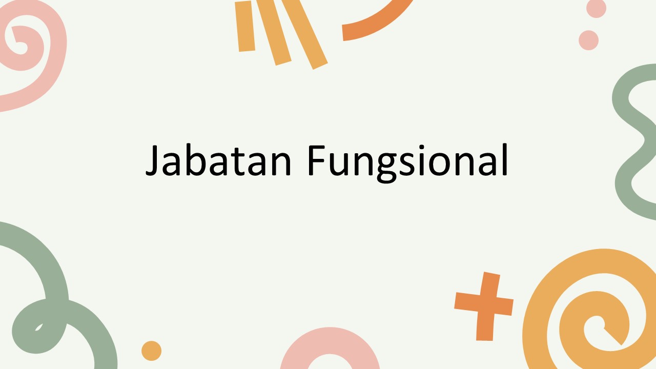 Jabatan fungsional tertentu