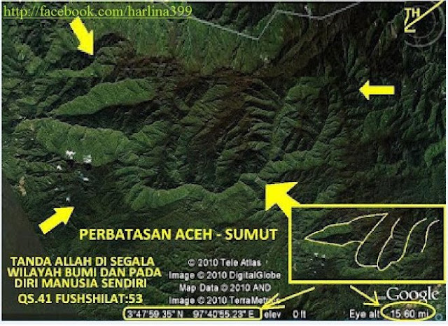 Google Maps Rakam Lafaz Allah di Aceh